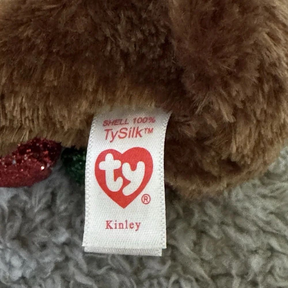Ty Beanie Boo Kinley Reindeer Plush 6